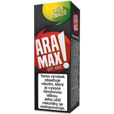 Aramax Max Green Tobacco 10 ml 3 mg – Zbozi.Blesk.cz