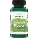 Swanson Lavender Flower Extract Květ levandule 400 mg 60 kapslí – Hledejceny.cz