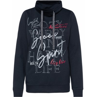 Soccx dámská mikina modrá – Zboží Mobilmania