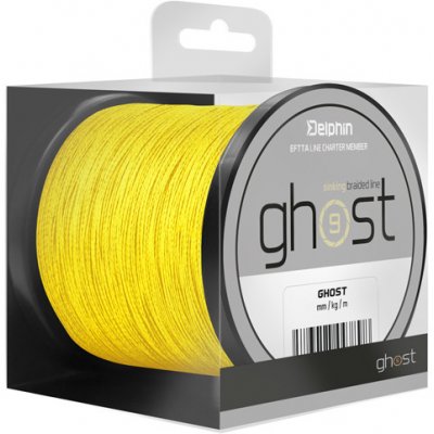 Delphin Ghost 8+1 žlutá 200 m 0,33 mm 40 lbs – Hledejceny.cz