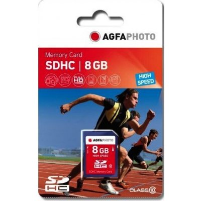 AgfaPhoto SDHC 8GB 10425 – Zboží Mobilmania