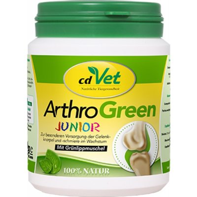 cdVet Kloubní výživa z mušle a bylin ArthroGreen Junior 80 g – Hledejceny.cz