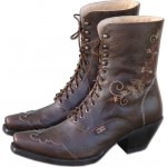 Stars & Stripes Boty westernové Rosie Stars & Stripes dámské hnědé – Zboží Mobilmania
