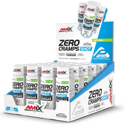 Amix Performance Series Zero Cramps Shot natural 20 x 60 ml – Hledejceny.cz