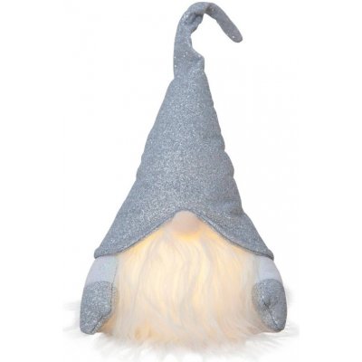 EGLO STAR LED SANTA 411469 JOYLIGHT 1X0,06W TEPLÁ BÍLÁ BAT.3XAG13 IP20 STŘÍBRNÁ BÍLÁ – Hledejceny.cz