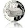 Česká mincovna platinová mince UNESCO Zahrady a zámek v Kroměříži proof 1 oz
