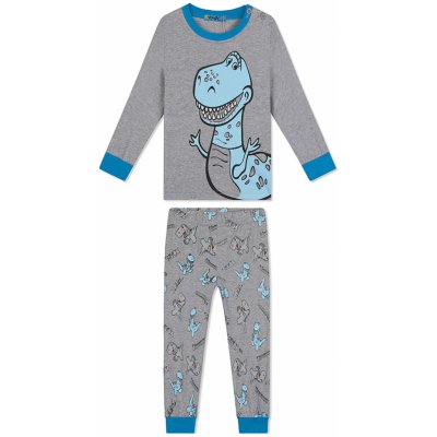 KUGO Chlapecké pyžamo KUGO MP světle šedá – Hledejceny.cz