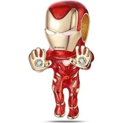 Royal Fashion stříbrný přívěsek Marvel Iron Man Avengers IM1 – Zboží Mobilmania