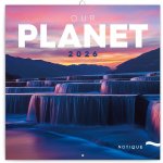poznámkový Naše Planeta 30 x 30 cm 2026 – Zbozi.Blesk.cz
