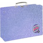 Oxybag Kufřík lamino hranatý A4 OXY NEXT Shiny – Zboží Dáma