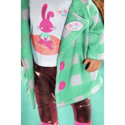 Zapf Creation BABY born Luxusní sada s kabátkem pro panenku 43 cm – Sleviste.cz