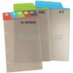 ADK náplň do diáře A7 dělící listy se symboly formulář – Hledejceny.cz