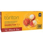 Tarlton Venture Tea Black Rambutan nepřebal 25 x 2 g – Hledejceny.cz