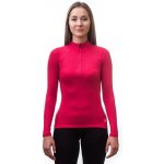 Sensor Merino DF zip dámské dl. rukáv Magenta – Zboží Dáma