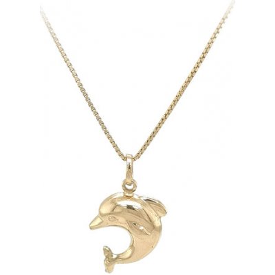 Beny Jewellery Zlatý Přívěsek Delfín 7151213