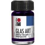 Marabu Barva na sklo fialová 15 ml Glas Art – Zboží Mobilmania