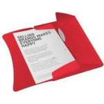 Esselte Desky na spisy Vivida A4, s gumičkou PP, 15 mm, červené – Zboží Živě