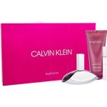 Calvin Klein Euphoria EDP 100 ml + tělové mléko 200 ml + EDP roll-on 10 ml dárková sada – Zboží Mobilmania
