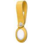 Apple AirTag Leather Loop Meyer Lemon mm003zm/a – Zboží Živě