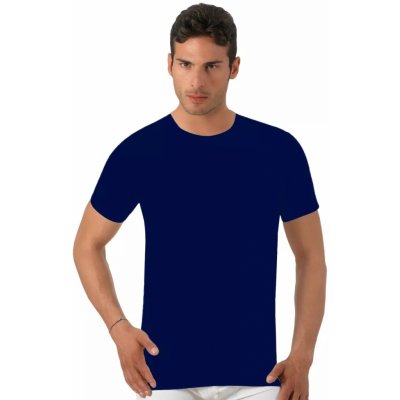 Pánské tričko s krátkým rukávem U1001 Risveglia modrá tmavá