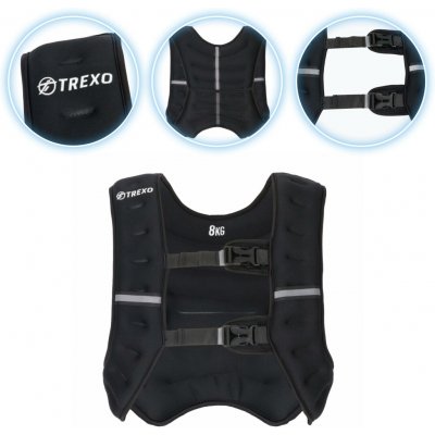 TREXO zátěžová vesta 8 kg – Hledejceny.cz