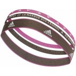 adidas headband 3PP Hnědá Růžová Bílá – Sleviste.cz