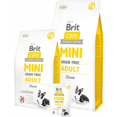 Brit Care Dog Mini Grain Free Adult Lamb Velikosti balení: 400g