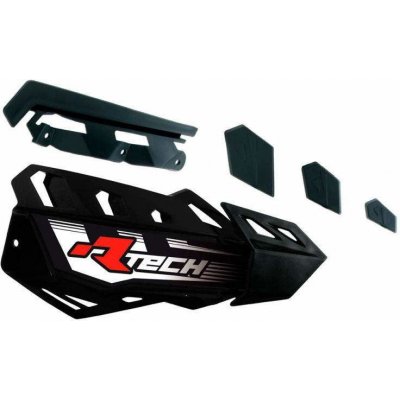 Racetech náhradní plastové kryty páček FLX / ALU / ATV černá | Zboží Auto