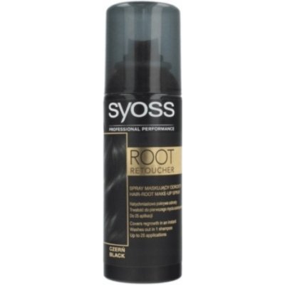 Syoss Professional Performance Sprej na odrosty černý 120 ml – Zboží Mobilmania