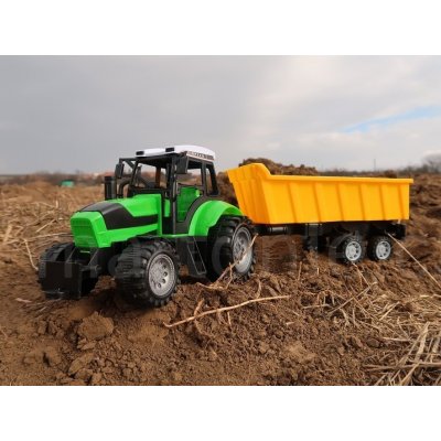 Wiky Vehicles Traktor s vlečkou 53 cm – Zbozi.Blesk.cz