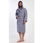 Vienetta MAN pánský župan s kapucí Luis Modrá – Zboží Dáma