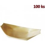 WIMEX Fingerfood miska dřevěná lodička 18 x 10,5 cm – Hledejceny.cz