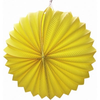 Anděl Lampion kulatý žlutý 9012 – Sleviste.cz
