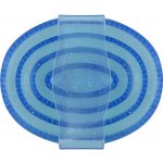 Gumové hřbílko se třpytkami Světle modrá – Zboží Dáma