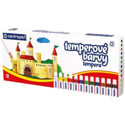 Centropen temperu v tubách 12ml 12 ks 9550 – Sleviste.cz