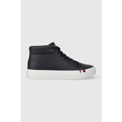 Tommy Hilfiger modern Vulc LTH HI WL tmavo modré FM0FM04820 – Zbozi.Blesk.cz