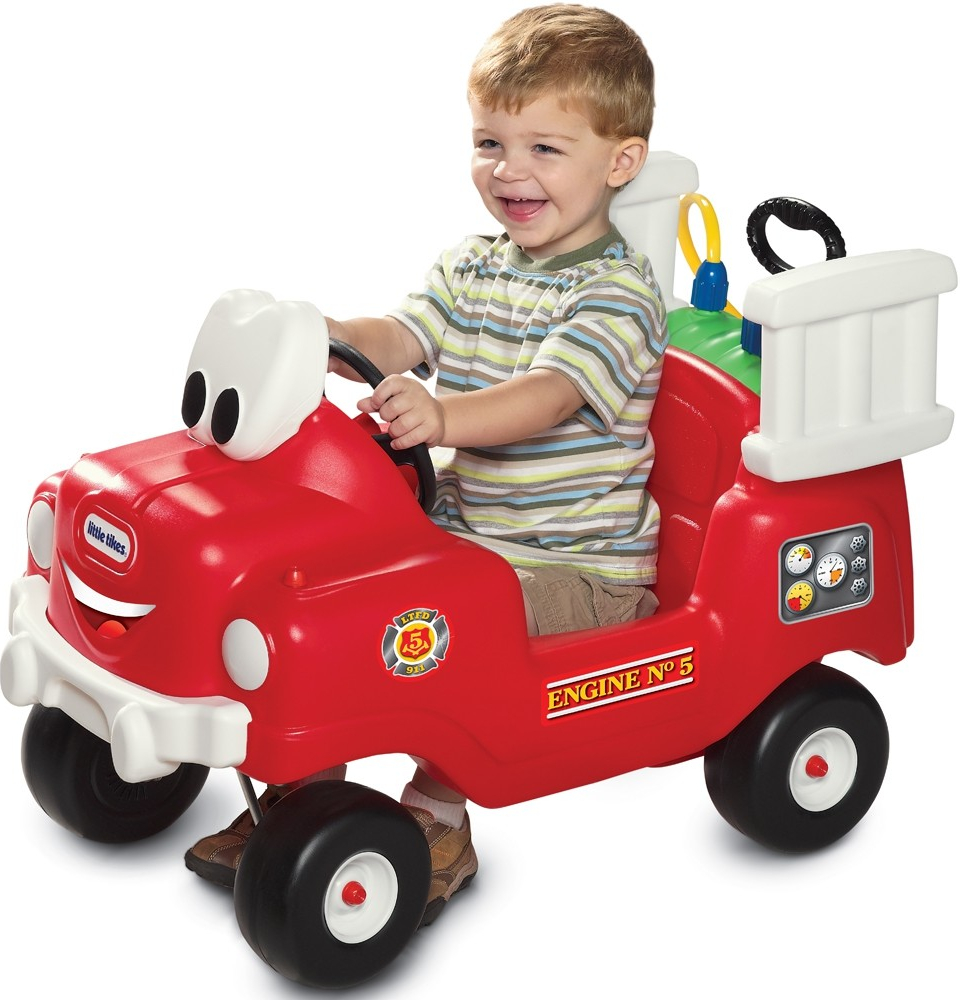 Little Tikes hasičský vůz s funkční stříkačkou