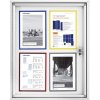 Reklamní vitrína Magnetoplan Elegant venkovní 6 x A4
