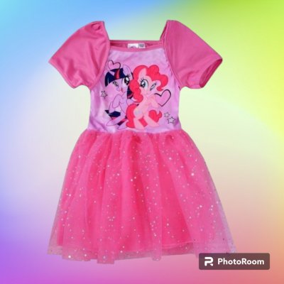 Dívčí tylové šaty My Little Pony růžová – Zboží Mobilmania