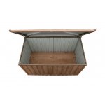 DURAMAX 134 x 72 x 73 cm 585 l dekor dub 71045 – Zboží Dáma