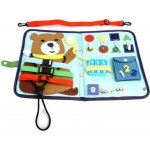 2Kids Toys Senzorická busy kniha Medvídek – Zboží Dáma