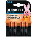 DURACELL Optimum AA 4ks 42384 – Zboží Mobilmania