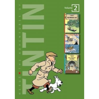 Adventures of Tintin 3 Complete Adventures in 1 Volume – Zboží Mobilmania