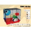 Klec pro hlodavce Agro Zoo Teddy I. Kit City s výbavou 32 x 22 x 29 cm