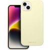 Pouzdro a kryt na mobilní telefon Apple Pouzdro Roar Cloud-Skin Apple iPhone 14 Plus světle žluté