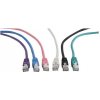 síťový kabel Gembird ETH0521CR patch CAT6, 5m, fialový