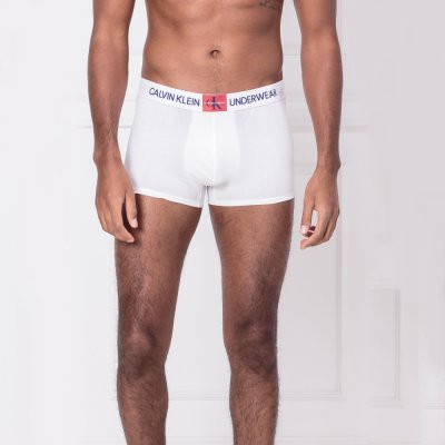Calvin Klein pánské bílé boxerky – Zboží Mobilmania