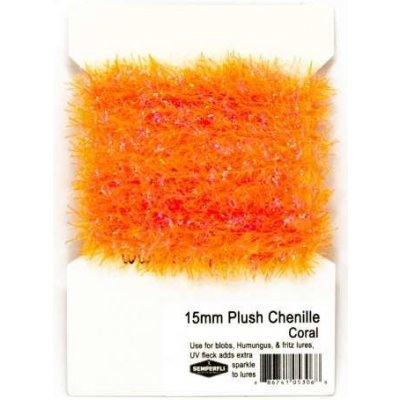 Semperfli Šenylka Plush Transluscent Chenille Coral 15mm – Hledejceny.cz