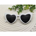 Bílé brýle ve tvaru srdce - D-decor – Zboží Dáma Bílé brýle ve tvaru srdce - D-decor – Zboží Dáma