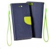 Pouzdro a kryt na mobilní telefon Samsung Telone Fancy Book Case for Samsung Galaxy A53 5G Navy Blue-Lime